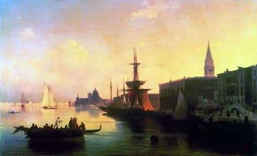 Description of the painting by Ivan Aivazovsky Venice
