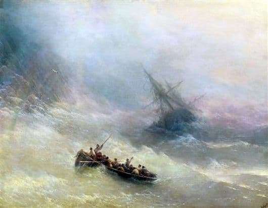 Description of the painting by Ivan Aivazovsky Rainbow