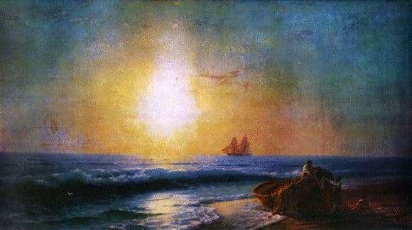 Description of the painting by Ivan Aivazovsky Sunrise