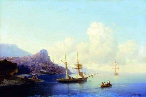 Description of the painting by Ivan Aivazovsky Gurzuf