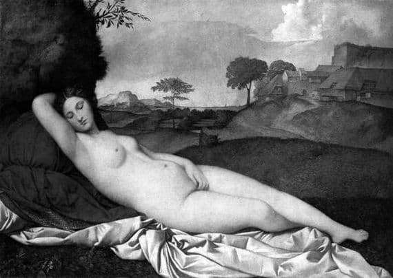 Description of the painting by Giorgione Sleeping Venus