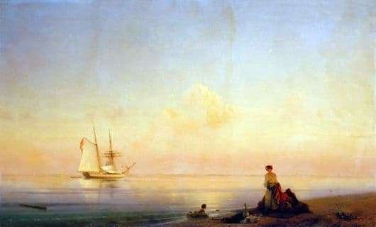 Description of the painting by Ivan Aivazovsky Calm