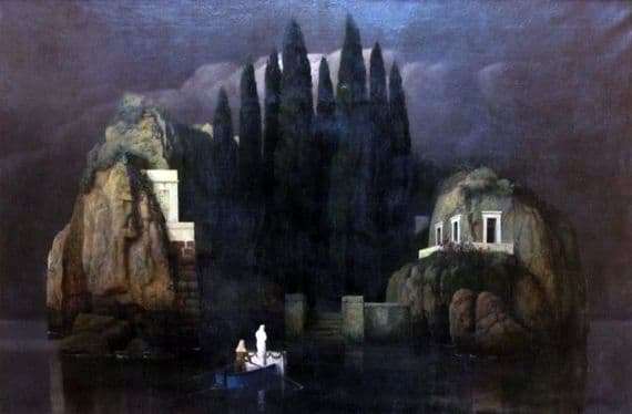 Description of the painting by Arnold Beklin The Island of the Dead