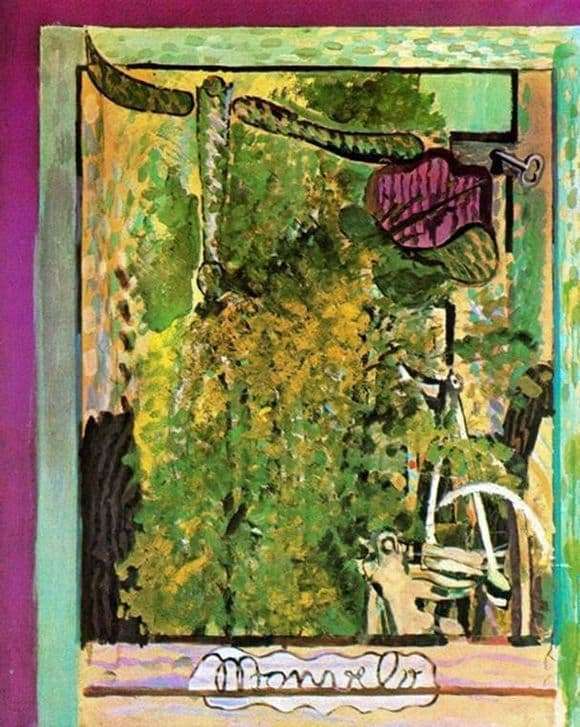 Description of the painting by Georges Braque My bike
