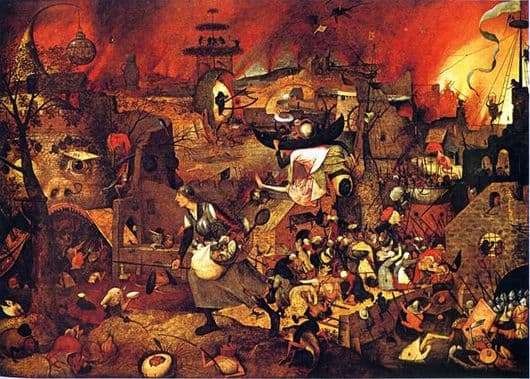 Description of the painting by Peter Bruegel Mad Greta