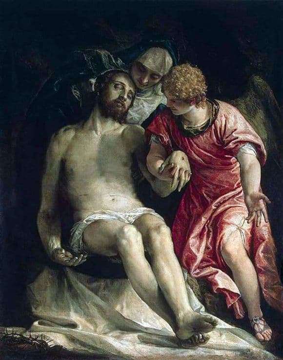 Description of the painting by Paolo Veronese Lamentation of Christ