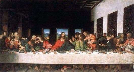 Description of the painting by Leonardo da Vinci The Last Supper