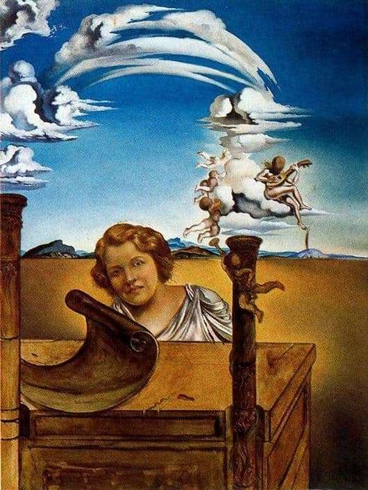 Description of the painting by Salvador Dali Melancholy