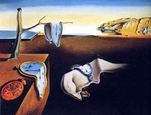 Description of the painting by Salvador Dali The Constancy of Memory
