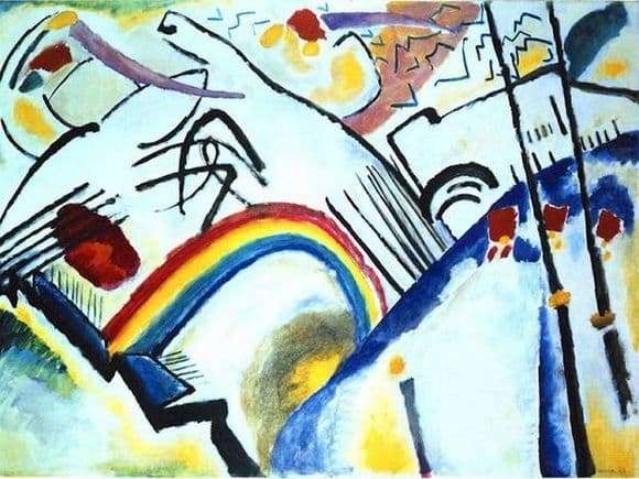 Description of the painting by Wassily Kandinsky Cossacks