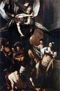 Description of the painting by Caravaggio Seven acts of mercy