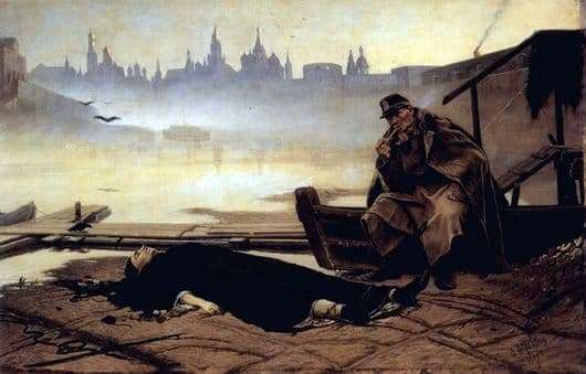 Description of the painting by Vasily Perov drowned