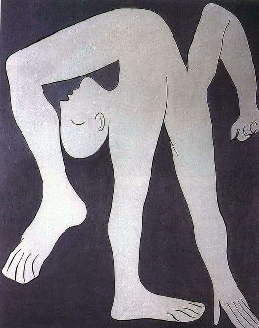 Description of the painting by Pablo Picasso Acrobat