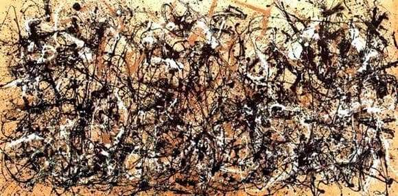 Description of the painting by Jackson Pollock Autumn rhythm