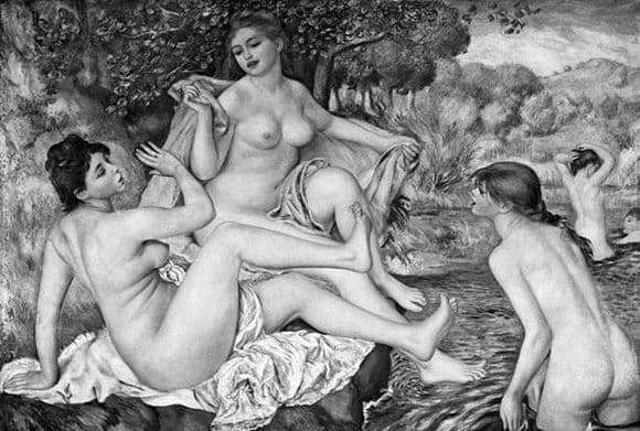 Description of the painting by Pierre Auguste Renoir Big Bathers