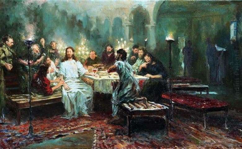 Description of the painting by Ilya Repin The Last Supper