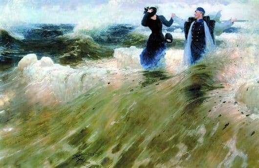 Description of the painting by Ilya Repin What a space!
