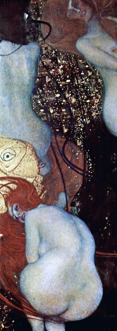 Description of the painting by Gustav Klimt Golden Fish