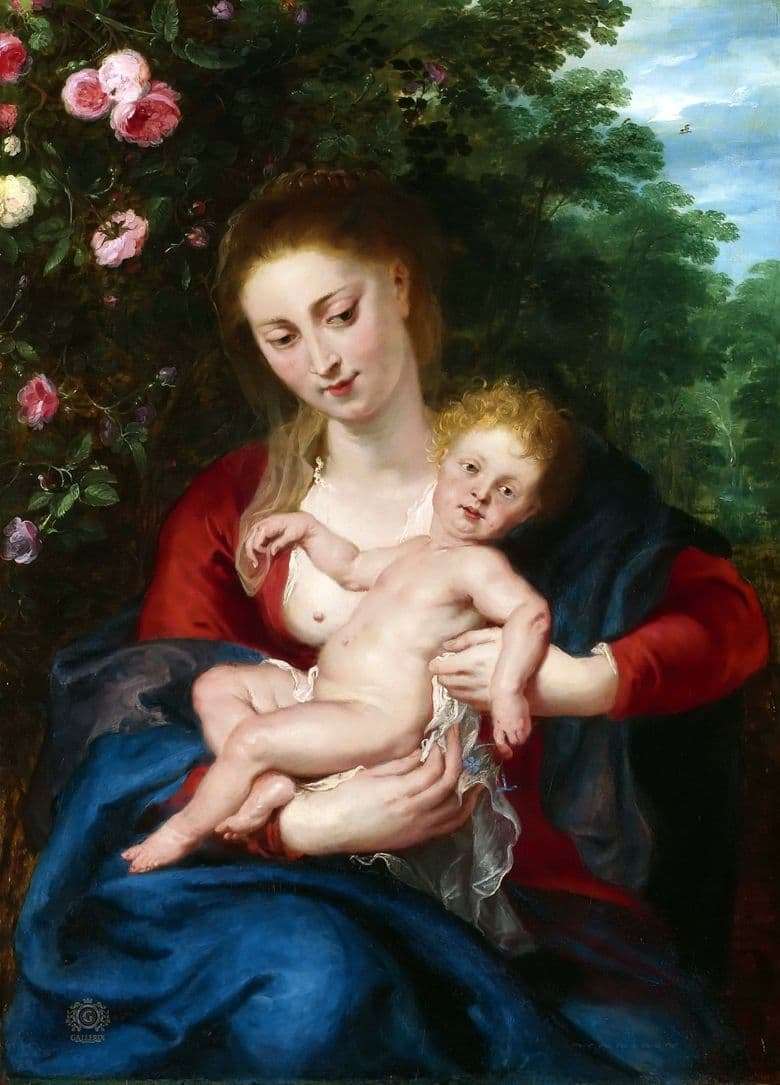 Description of the painting by Peter Rubens Madonna and Child