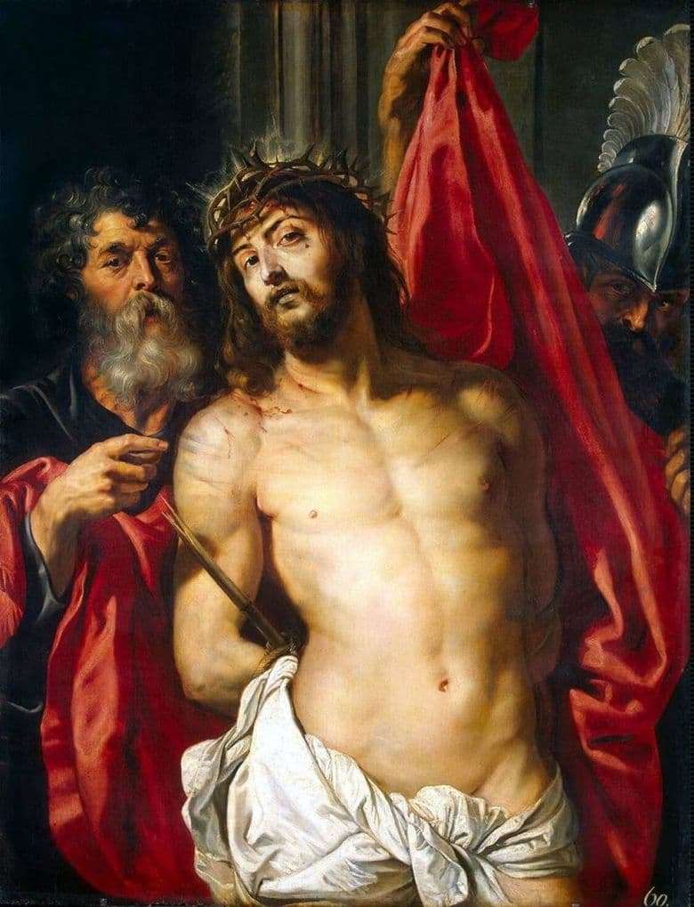 Description of the painting by Peter Rubens Christ in the crown of thorns