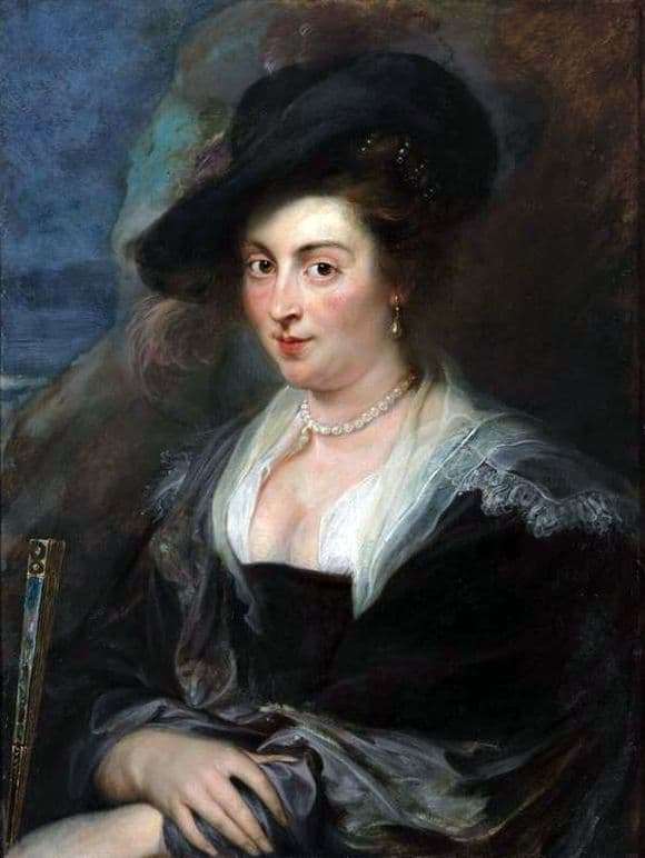 Description of the painting by Peter Rubens Womans Portrait