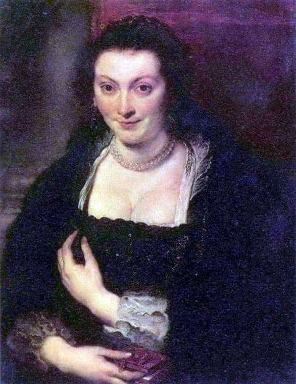Description of the painting by Peter Rubens Womans Portrait