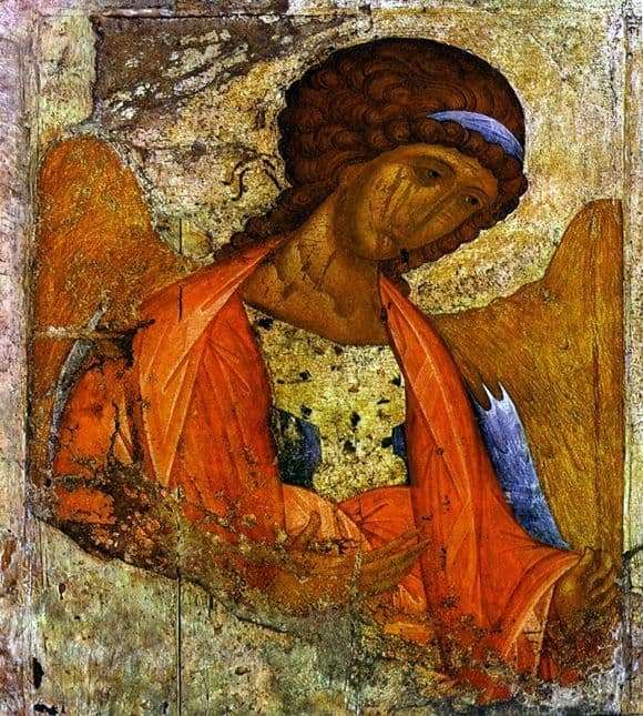 Description of the icon by Andrei Rublev Archangel Michael