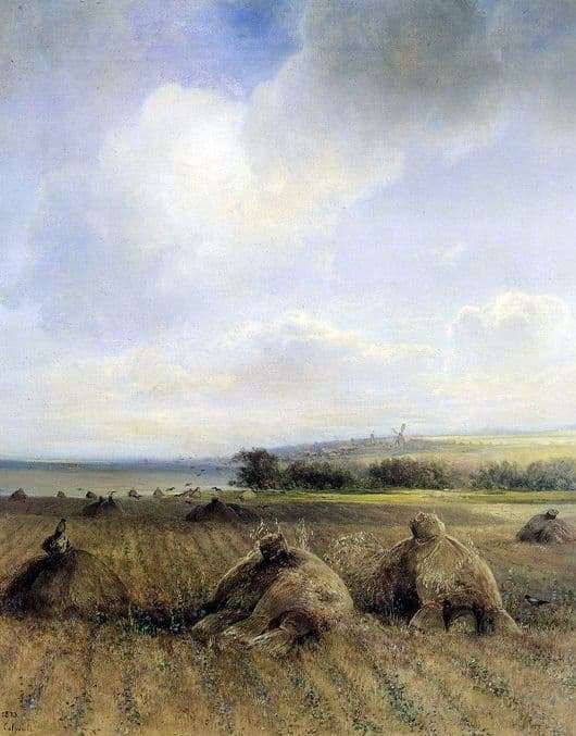 Description of the painting by Alexei Savrasov By the end of the summer, on the Volga
