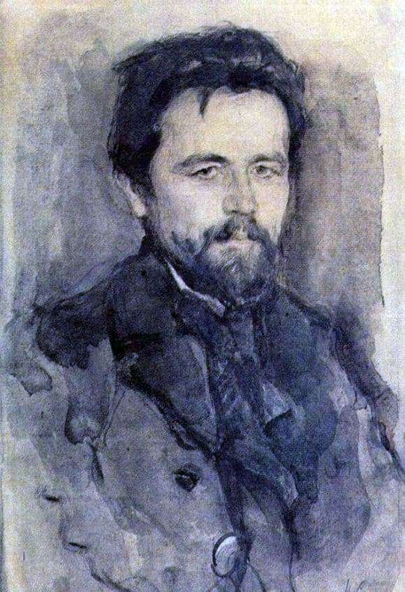 Description of the painting by Valentin Serov Portrait of A. P. Chekhov