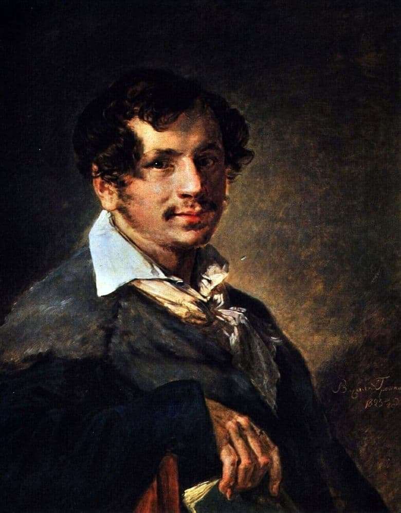 Description of the painting by Vasily Tropinin Portrait of Bulakhov