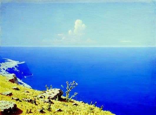 Description of the painting by Arkhip Ivanovich Kuindzhi Sea. Crimea