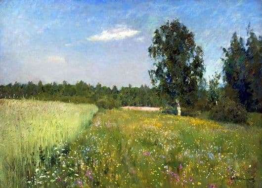 Description of the painting by Isaac Ilyich Levitan June Day