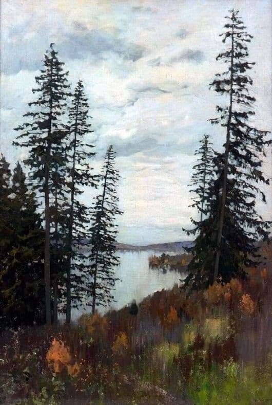 Description of the painting by Isaac Levitan In the North