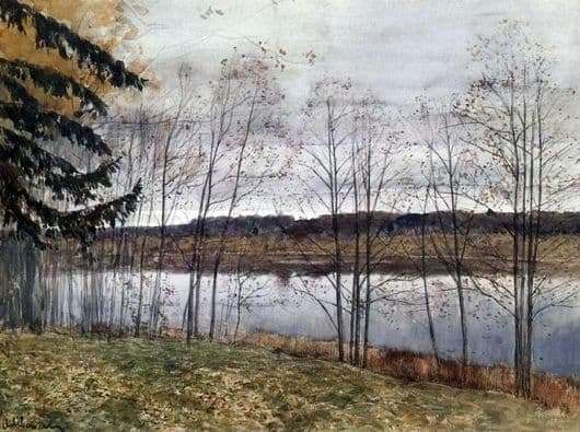 Description of the painting by Isaac Levitan Autumn (October)
