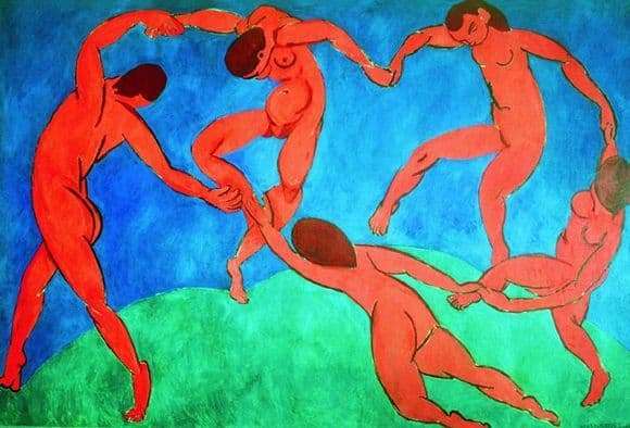 Description of the painting by Henri Matisse Dance