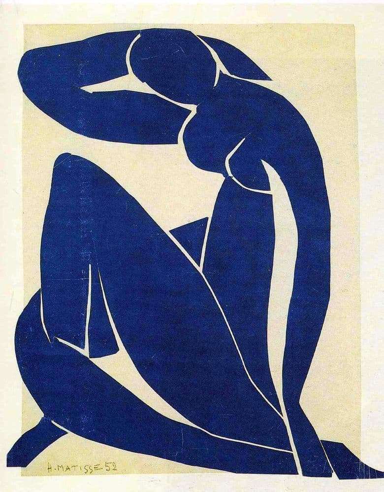 Description of the painting by Henri Matisse Blue Nude