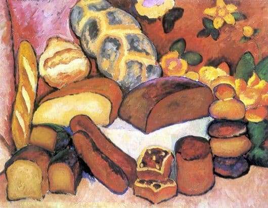 Description of the painting by Ilya Mashkov Bread