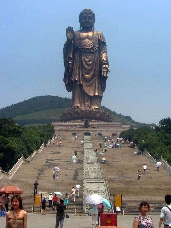 Description of the statue of Buddha in Wuxi
