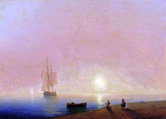 Description of the painting by Ivan Aivazovsky Farewell