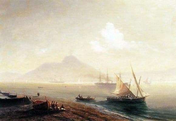 Description of the painting by Ivan Aivazovsky Sea Bay
