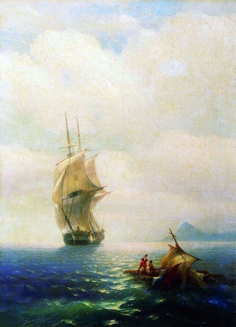 Description of the painting by Ivan Aivazovsky After the Storm