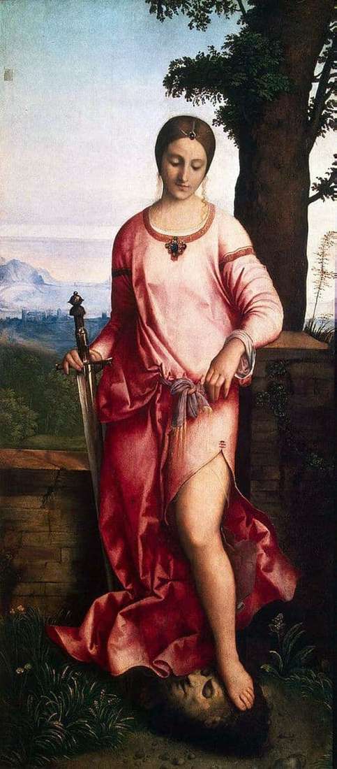 Description of the painting by Giorgione Judith