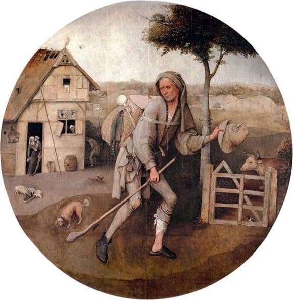 Description of the painting by Hieronymus Bosch Prodigal Son