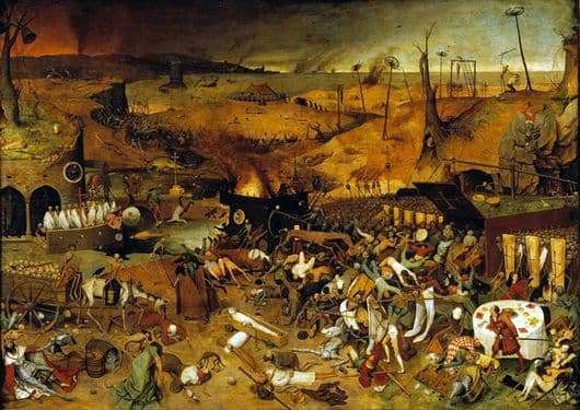 Description of the painting by Peter Bruegel The Triumph of Death