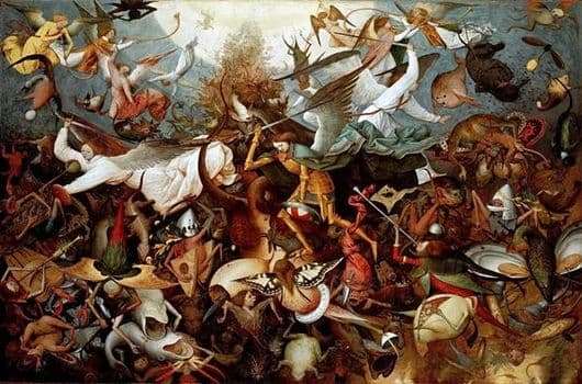 Description of Peter Bruegels The Fall of the Angels