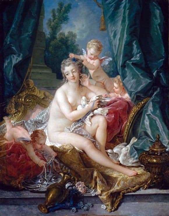 Description of the painting by Francois Boucher Toilet of Venus