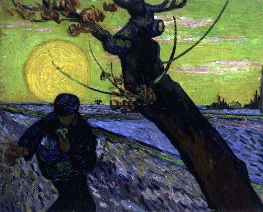 Description of the painting by Vincent van Gogh The Sower