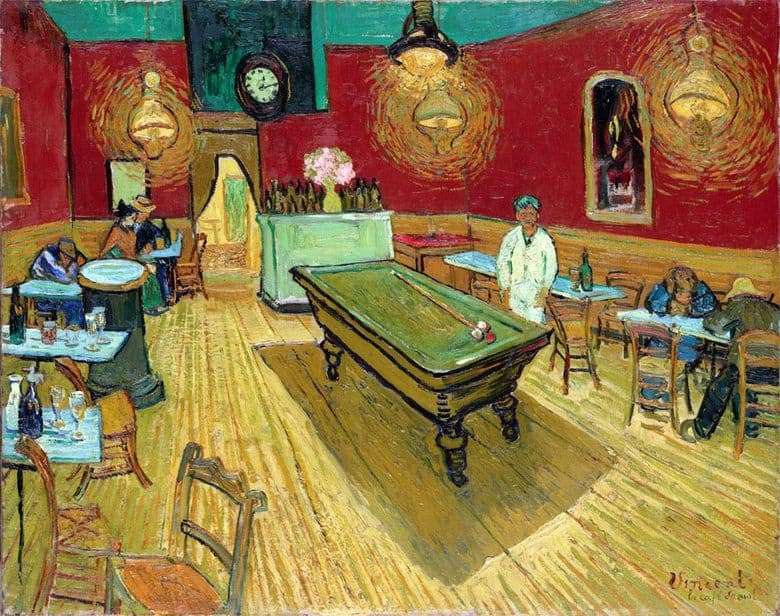 Description of the painting by Vincent van Gogh Night Cafe
