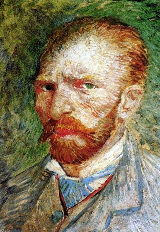 Description of the painting by Vincent Van Gogh â€œSelf-portraitâ€  ï¸  - Van