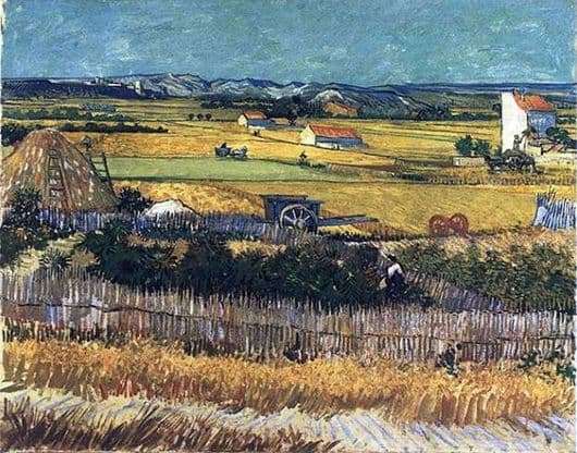 Description of the painting by Vincent van Gogh La Cros